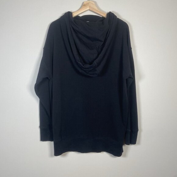 Ivy Park Hoodie Size Medium Black Spellout Logo Street Lounge Athletic Beyonce - Picture 3 of 8